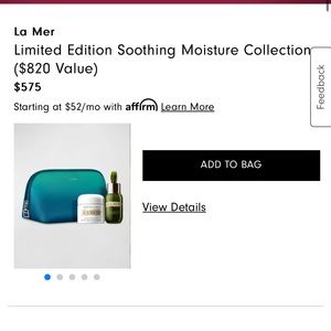 La Mer the soothing moisture collection